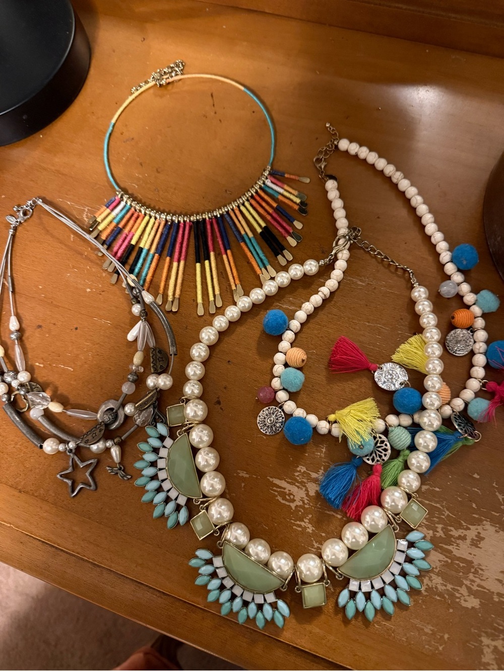 Statement necklaces